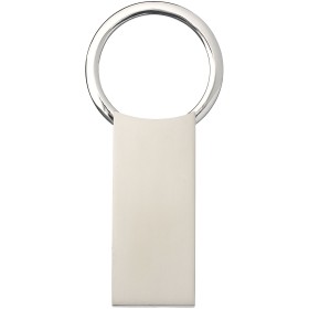 Porte-clés rectangulaire OmarCouleur:Argent