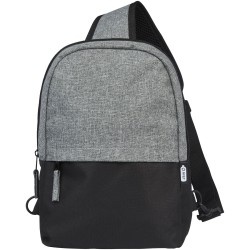 Sac à bandoulière Reclaim GRS recyclé bicolore de 3,5 LCouleur:Noir / Gris