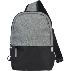 Sac à bandoulière Reclaim GRS recyclé bicolore de 3,5 LCouleur:Noir / Gris