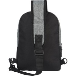 Sac à bandoulière Reclaim GRS recyclé bicolore de 3,5 LCouleur:Noir / Gris