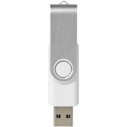 Clé USB 2 Go Rotate-basicCouleur:Blanc / Argent