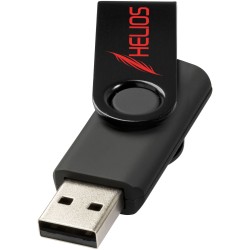 Clé USB 4 Go Rotate-metallicCouleur:Noir