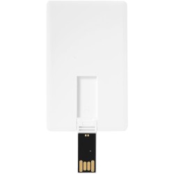 Clé USB en carte 2 Go SlimCouleur:Blanc