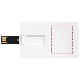 Clé USB en carte 2 Go SlimCouleur:Blanc