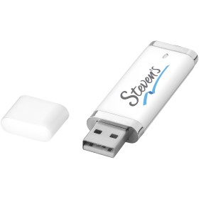 Clé USB 4 Go FlatCouleur:Blanc