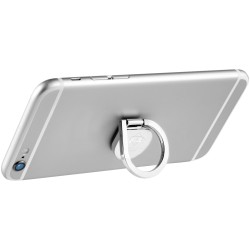 Support de téléphone avec anneau en aluminium CellCouleur:Argent