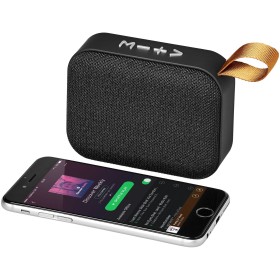 Enceinte Bluetooth® en tissu FashionCouleur:Noir