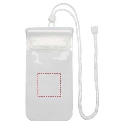 Pochette étanche Dombay pour téléphone portable taille LCouleur:Blanc