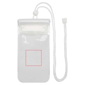 Pochette étanche Dombay pour téléphone portable taille LCouleur:Blanc
