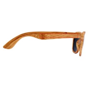 Lunettes de soleil Mira avec effet boisCouleur:Naturel