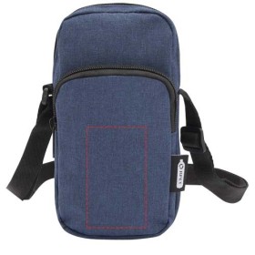 Pochette Ross recyclée GRS pour téléphone portableCouleur:Bleu cobalt