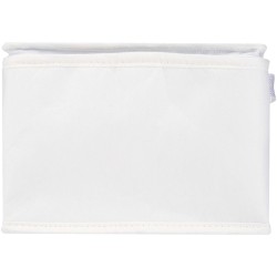 Sac isotherme Spectrum non tissé recyclé GRS de 4L pour 6 canettesCouleur:Blanc