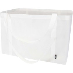 Sac shopping Jumbo extra-large non tissé recyclé GRS de 65LCouleur:Blanc