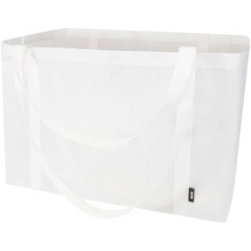 Sac shopping Jumbo extra-large non tissé recyclé GRS de 65LCouleur:Blanc