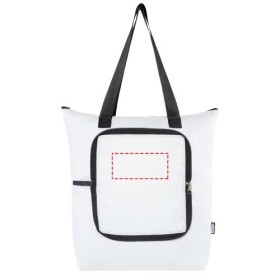 Sac isotherme pliable EcoFold de 15 L en RPETCouleur:Blanc
