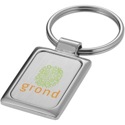 Porte-clés rectangulaireCouleur:Argent