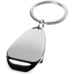 Porte-clés ouvre-bouteilleCouleur:Argent