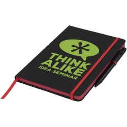 Carnet de notes M Noir EdgeCouleur:Noir / Rouge