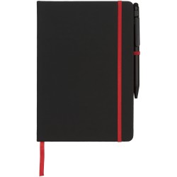 Carnet de notes M Noir EdgeCouleur:Noir / Rouge