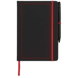 Carnet de notes M Noir EdgeCouleur:Noir / Rouge