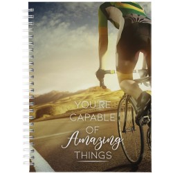 Agenda non daté Desk-Mate® à couverture rigide A5Couleur:Blanc