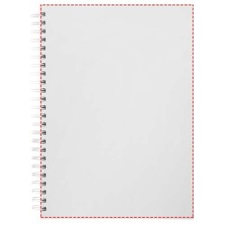 Agenda non daté Desk-Mate® à couverture rigide A5Couleur:Blanc