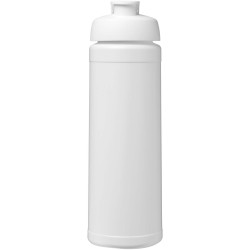 Bouteille de sport Baseline Rise de 750 ml recyclée avec couvercle rabattableCouleur:Blanc / Blanc