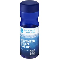 Bouteille H2O Active® Eco Base 650ml avec couvercle visséCouleur:Bleu