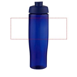 Bouteille de sport H2O Active® Eco Tempo de 700 ml avec couvercle à bec verseurCouleur:Bleu / Bleu