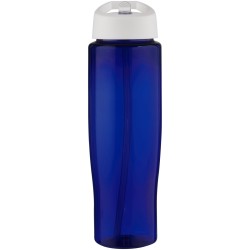 Bouteille de sport H2O Active® Eco Tempo de 700 ml avec couvercle à bec verseurCouleur:Blanc / Bleu