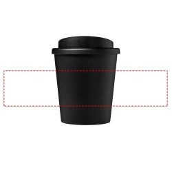 Gobelet isolant recyclé Americano® Espresso de 250 mlCouleur:Noir