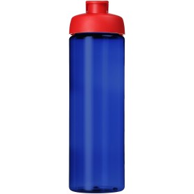 Bouteille de sport H2O Active® Eco Vibe de 850 ml avec couvercle à basculeCouleur:Bleu / Rouge