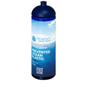 Bouteille de sport H2O Active® Eco Vibe de 850 ml avec couvercle dômeCouleur:Bleu / Bleu