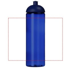 Bouteille de sport H2O Active® Eco Vibe de 850 ml avec couvercle dômeCouleur:Bleu / Bleu