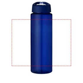 Bouteille de sport H2O Active® Eco Vibe de 850 ml avec couvercle à bec verseurCouleur:Bleu / Bleu