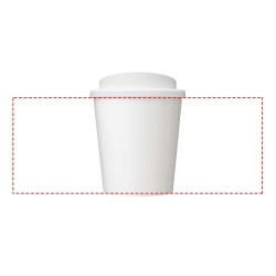 Gobelet avec isolation Brite-Americano Espresso Eco de 250 mlCouleur:Blanc