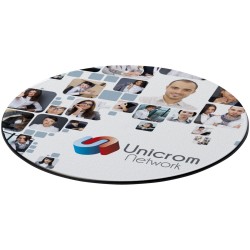 Sous-verre rond Brite-Mat®Couleur:Noir