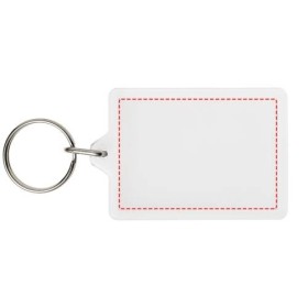 Porte-clés C1 rectangulaire VitoCouleur:Translucide
