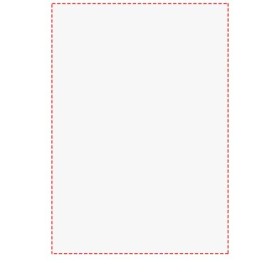 Bloc-notes Desk-Mate® A4 avec couvertureCouleur:Blanc