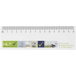 Notes autocollantes recyclées Sticky-Mate® avec règle imprimée 15 cmsCouleur:Blanc