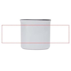 Mug Bari en céramique avec sublimation de 240 mlCouleur:Blanc