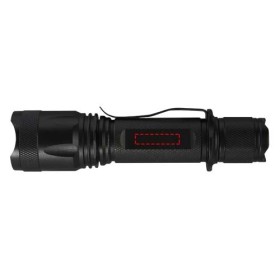 Lampe de poche tactique rechargeable Mears de 5 WCouleur:Noir