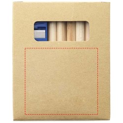 Set de coloriage 8 pièces StreaksCouleur:Naturel