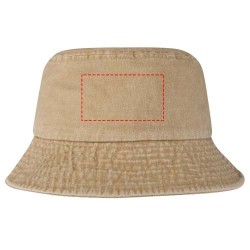 Chapeau de soleil lavé MiticaCouleur:Flocons d’avoine