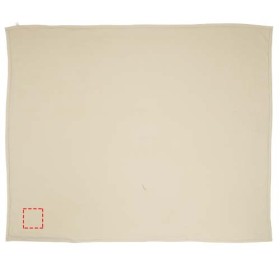 Plaid Springwood en polaire sherpa douceCouleur:Blanc cassé