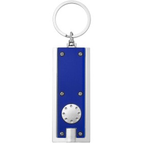 Porte-clés avec lampe LED CastorCouleur:Bleu / Argent