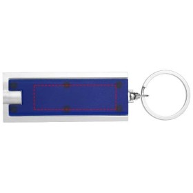 Porte-clés avec lampe LED CastorCouleur:Bleu / Argent
