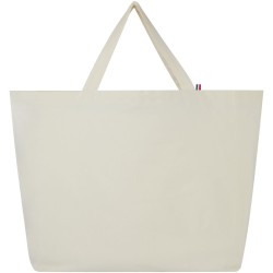 Sac shopping Cannes en tissu recyclé de 200 g/m2 10LCouleur:Naturel