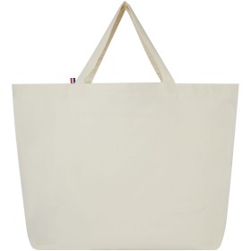 Sac shopping Cannes en tissu recyclé de 200 g/m2 10LCouleur:Naturel