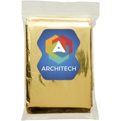 Couverture d'urgence à 2 fonctions FrederikCouleur:Argent / Doré